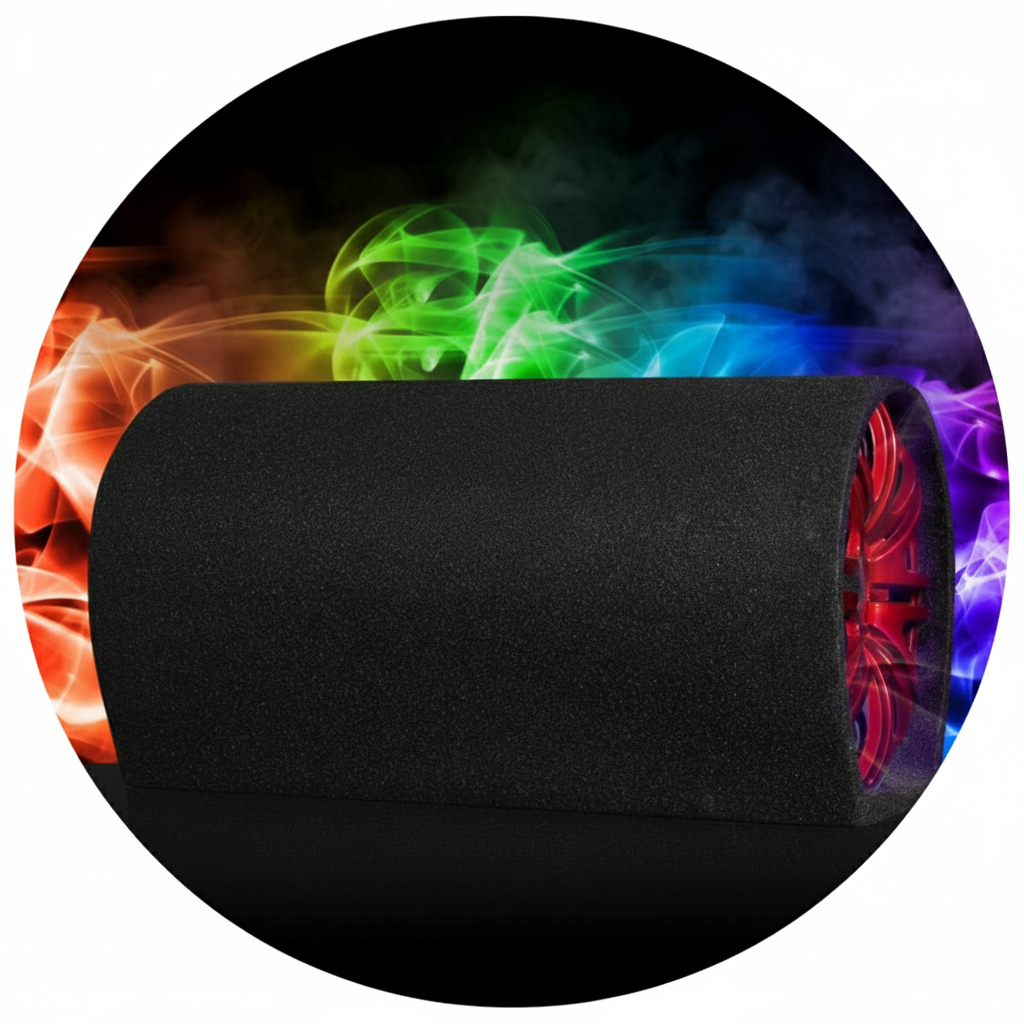 Car bass tube