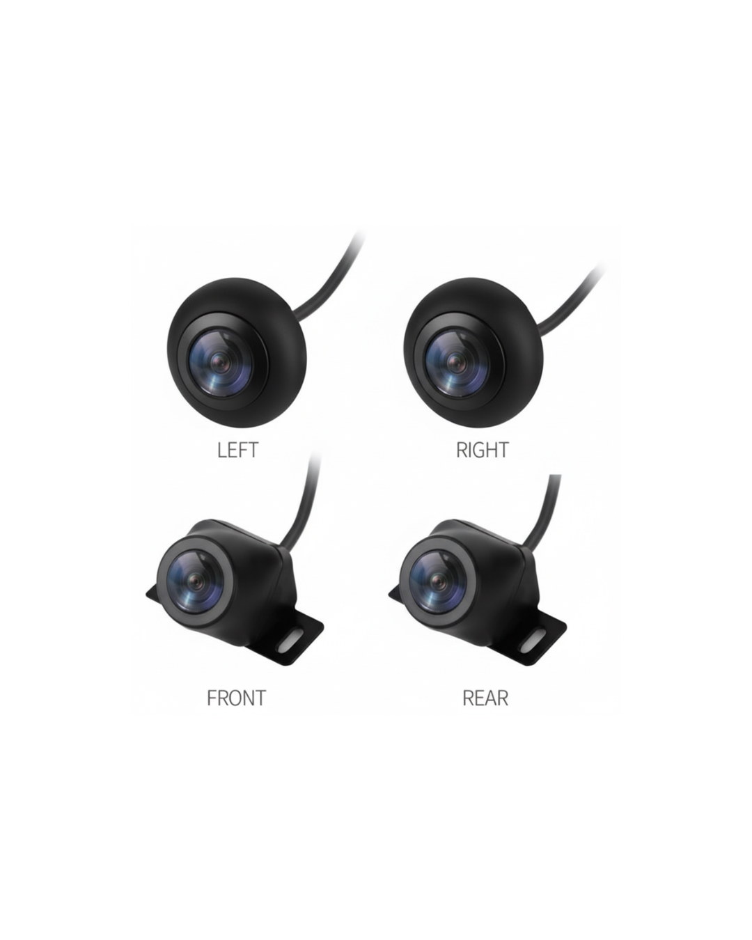 360 Degree Car Camera with Advanced Around View Monitoring Bird View System Reverse Assist Camera System