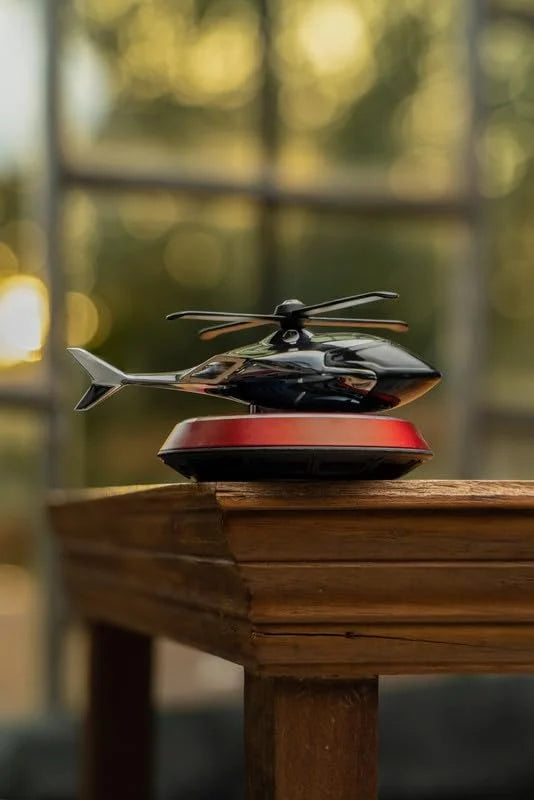 Solar Helicopter Car Air Freshener