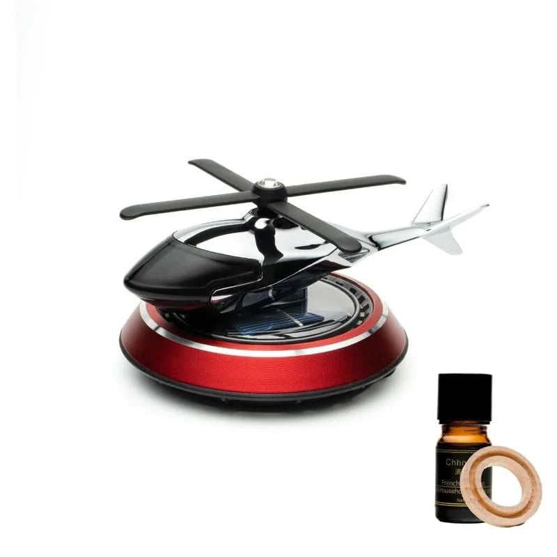 Solar Helicopter Car Air Freshener