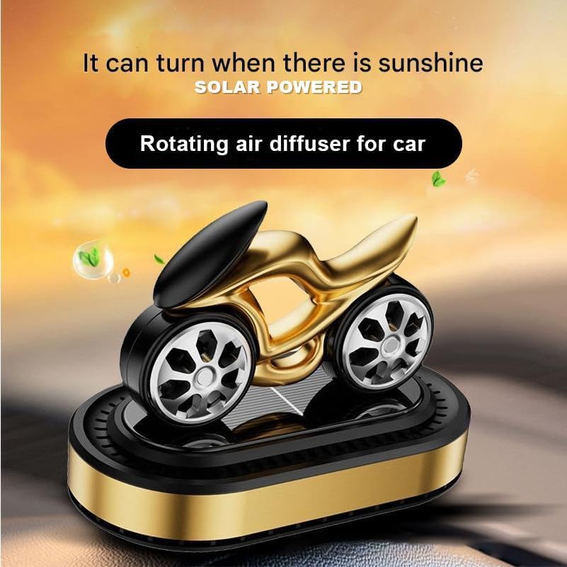 Solar Powered Refillable Car Air Freshener