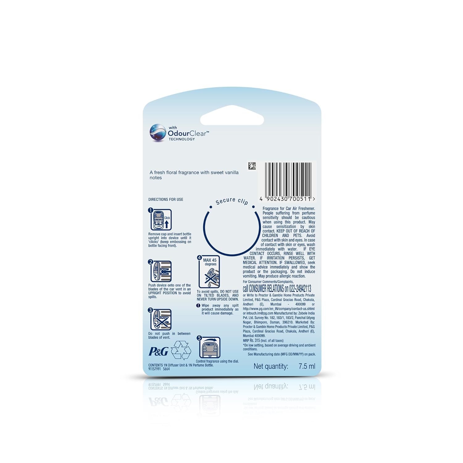 Ambi Pur Car Air Freshener Starter Kit