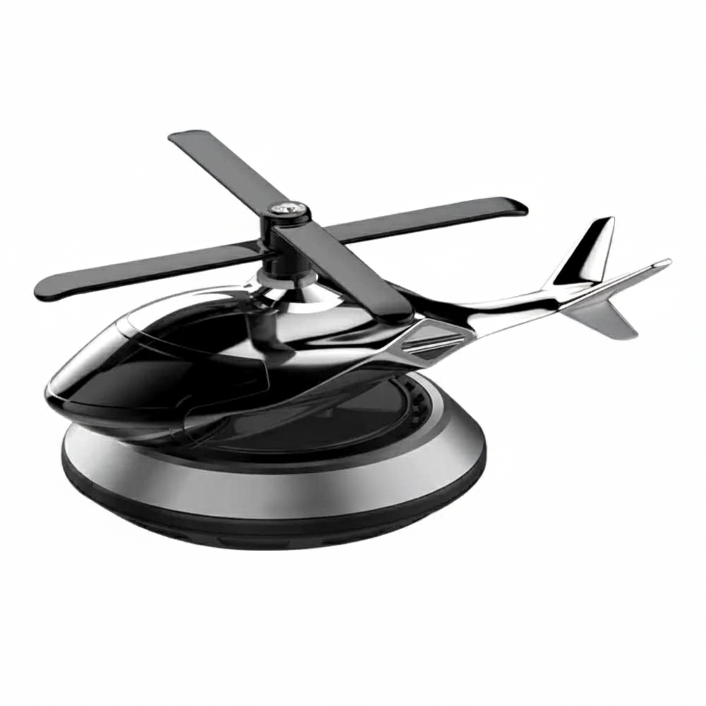 Solar Helicopter Car Air Freshener