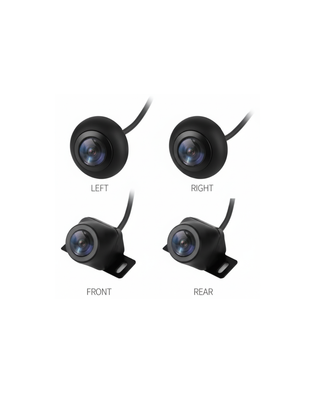 360 Degree Car Camera with Advanced Around View Monitoring Bird View System Reverse Assist Camera System
